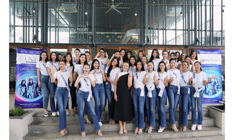 Á HẬU THUỶ TIÊN CÙNG UNIFORCE ACADEMY GIÚP THÍ SINH HOA HẬU HOÀN VŨ VIỆT NAM – MISS COSMO VIETNAM 2023 “BỎ TÚI” BÍ KÍP CHINH PHỤC BAN GIÁM KHẢO