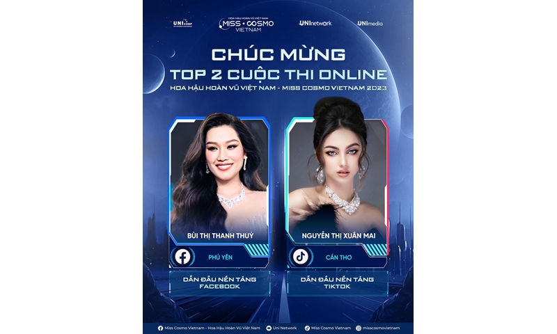 CÔNG BỐ KẾT QUẢ VÒNG 1 CUỘC THI ẢNH ONLINE HOA HẬU HOÀN VŨ VIỆT NAM - MISS COSMO VIETNAM 2023