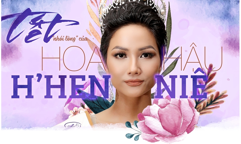 Tết 'nhói lòng' của Hoa hậu Hoàn vũ Việt Nam H'hen Niê