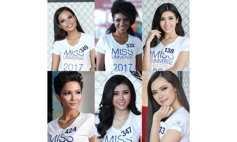 Công bố 15 thí sinh tiếp theo vào bán kết Hoa hậu Hoàn vũ Việt Nam 2017