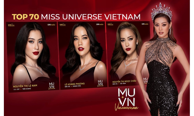 Lộ diện ảnh Glamshot của top 70 thí sinh xuất sắc nhất Hoa hậu Hoàn vũ Việt Nam 2022