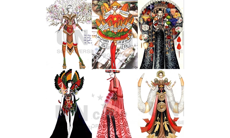 Công bố Top 15 'Thiết kế trang phục dân tộc cho đại diện Việt Nam tại Miss Universe'