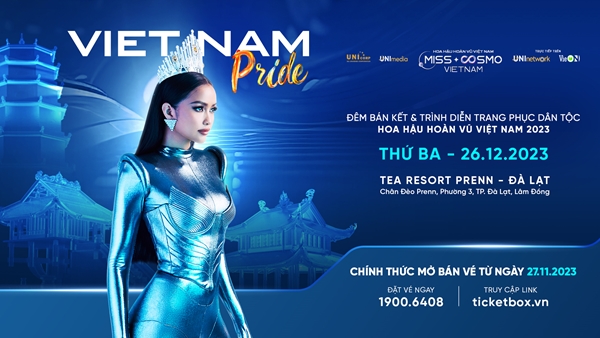 NÓNG: CHÍNH THỨC MỞ CỔNG BÁN VÉ ĐÊM BÁN KẾT - TRÌNH DIỄN TRANG PHỤC DÂN TỘC HOA HẬU HOÀN VŨ VIỆT NAM - MISS COSMO VIETNAM 2023
