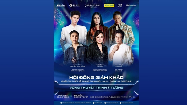 DOANH NHÂN - HOA HẬU HOÀNG THANH NGA, NTK BRIAN VÕ, NTK NGUYỄN MINH CÔNG NGỒI “GHẾ NÓNG” TÌM RA TOP 45 CARNIVAL COSTUME