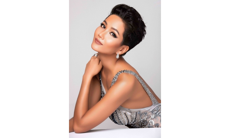 Hình ảnh Hoa hậu H'Hen Niê chính thức xuất hiện trên trang chủ Miss Universe