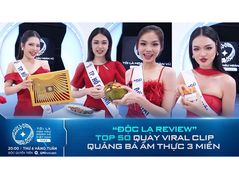 ĐỘC LẠ REVIEW, khi Top 50 quay clip viral quảng bá đặc sản 3 miền