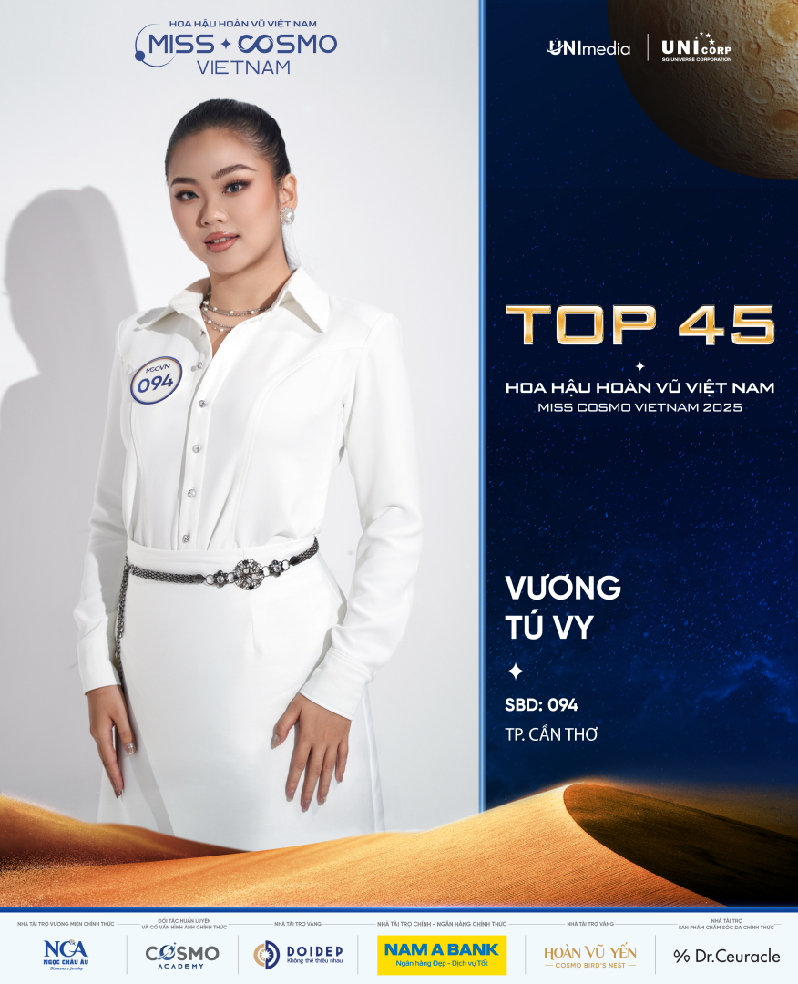 LỘ DIỆN 15 “CHIẾN BINH” CUỐI CÙNG CỦA TOP 45 HOA HẬU HOÀN VŨ VIỆT NAM - MISS COSMO VIETNAM 2025: VẬN ĐỘNG VIÊN, ĐẢNG VIÊN VÀ LUẬT SƯ