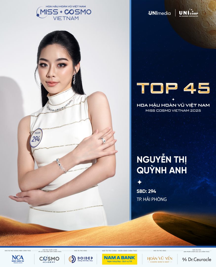 LỘ DIỆN 15 “CHIẾN BINH” CUỐI CÙNG CỦA TOP 45 HOA HẬU HOÀN VŨ VIỆT NAM - MISS COSMO VIETNAM 2025: VẬN ĐỘNG VIÊN, ĐẢNG VIÊN VÀ LUẬT SƯ