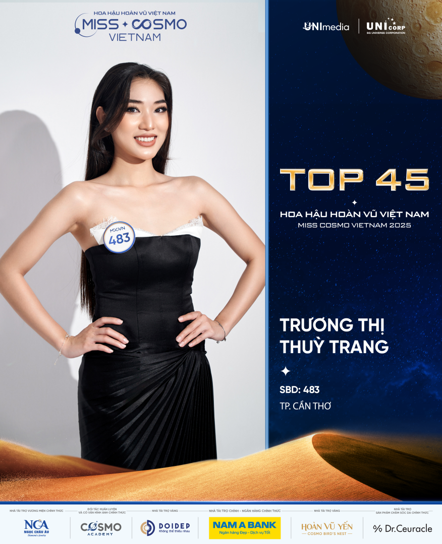 LỘ DIỆN 15 “CHIẾN BINH” CUỐI CÙNG CỦA TOP 45 HOA HẬU HOÀN VŨ VIỆT NAM - MISS COSMO VIETNAM 2025: VẬN ĐỘNG VIÊN, ĐẢNG VIÊN VÀ LUẬT SƯ