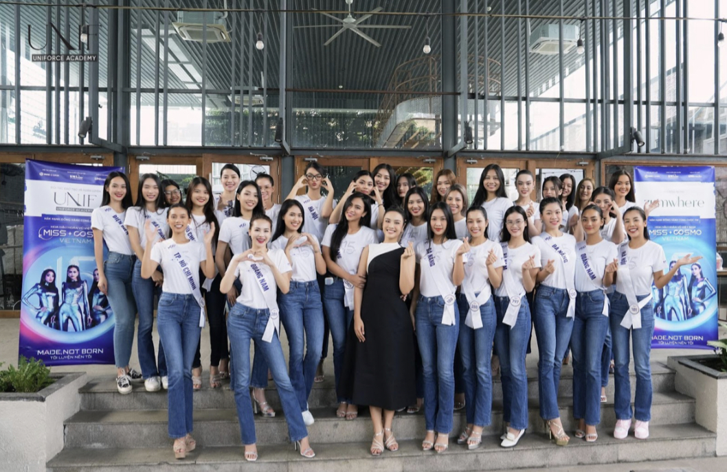 Á HẬU THUỶ TIÊN CÙNG UNIFORCE ACADEMY GIÚP THÍ SINH HOA HẬU HOÀN VŨ VIỆT NAM – MISS COSMO VIETNAM 2023 “BỎ TÚI” BÍ KÍP CHINH PHỤC BAN GIÁM KHẢO