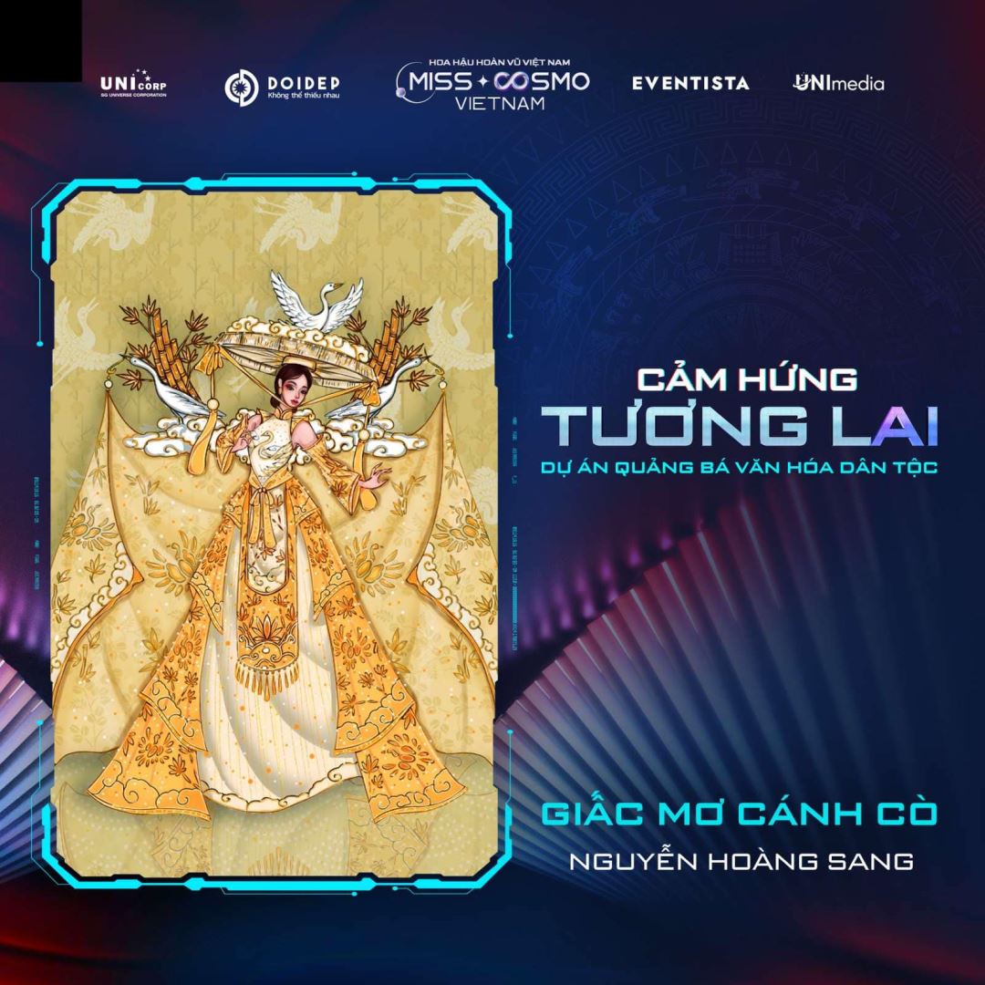 HÀNG LOẠT THIẾT KẾ “BỨT PHÁ” TRONG DỰ ÁN QUẢNG BÁ VĂN HÓA DÂN TỘC - MISS COSMO VIETNAM 2023