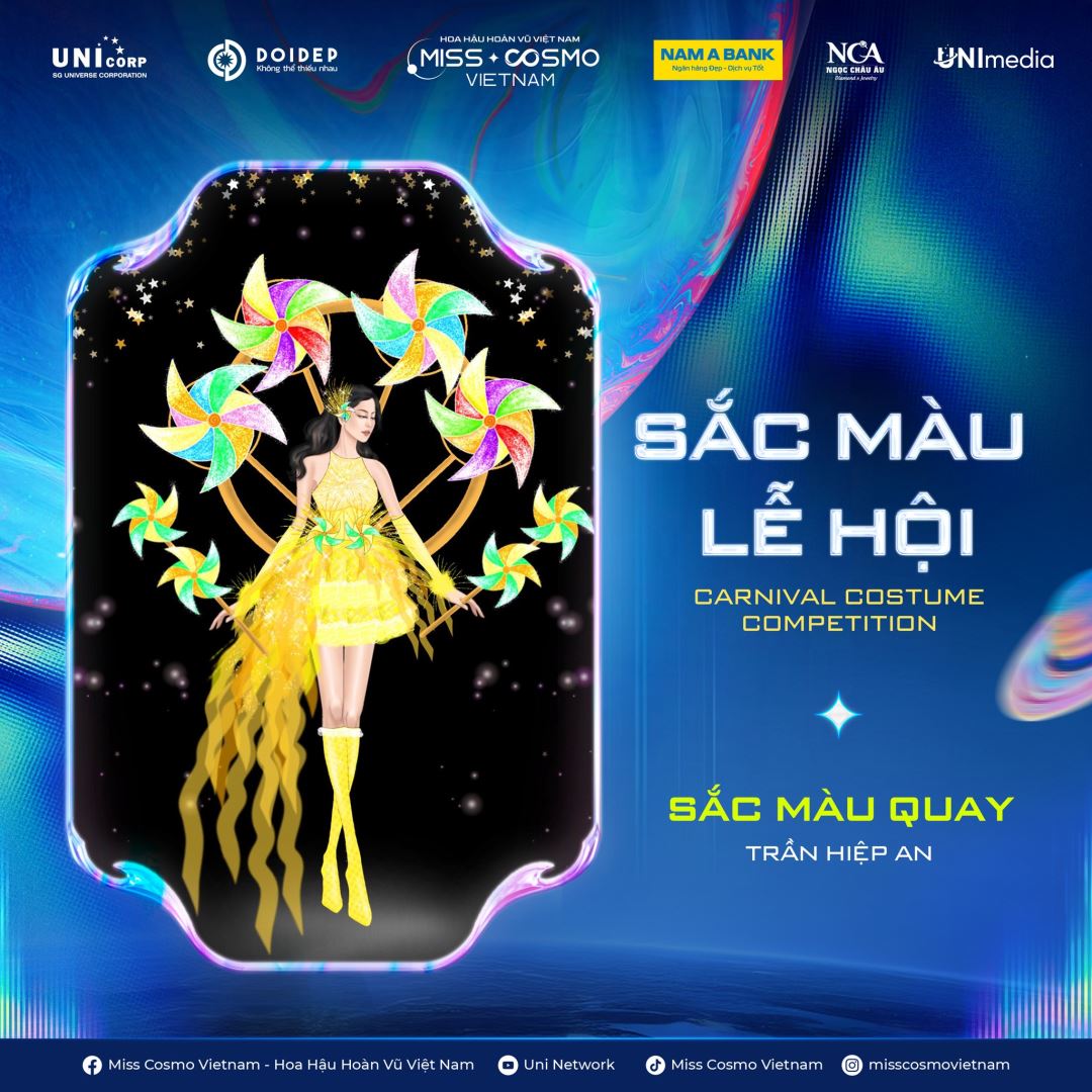 DOANH NHÂN - HOA HẬU HOÀNG THANH NGA, NTK BRIAN VÕ, NTK NGUYỄN MINH CÔNG NGỒI “GHẾ NÓNG” TÌM RA TOP 45 CARNIVAL COSTUME