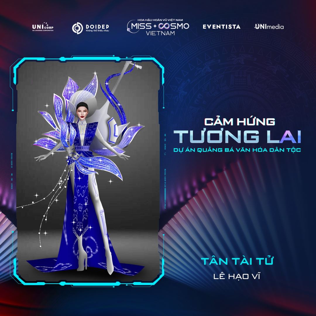 HÀNG LOẠT THIẾT KẾ “BỨT PHÁ” TRONG DỰ ÁN QUẢNG BÁ VĂN HÓA DÂN TỘC - MISS COSMO VIETNAM 2023