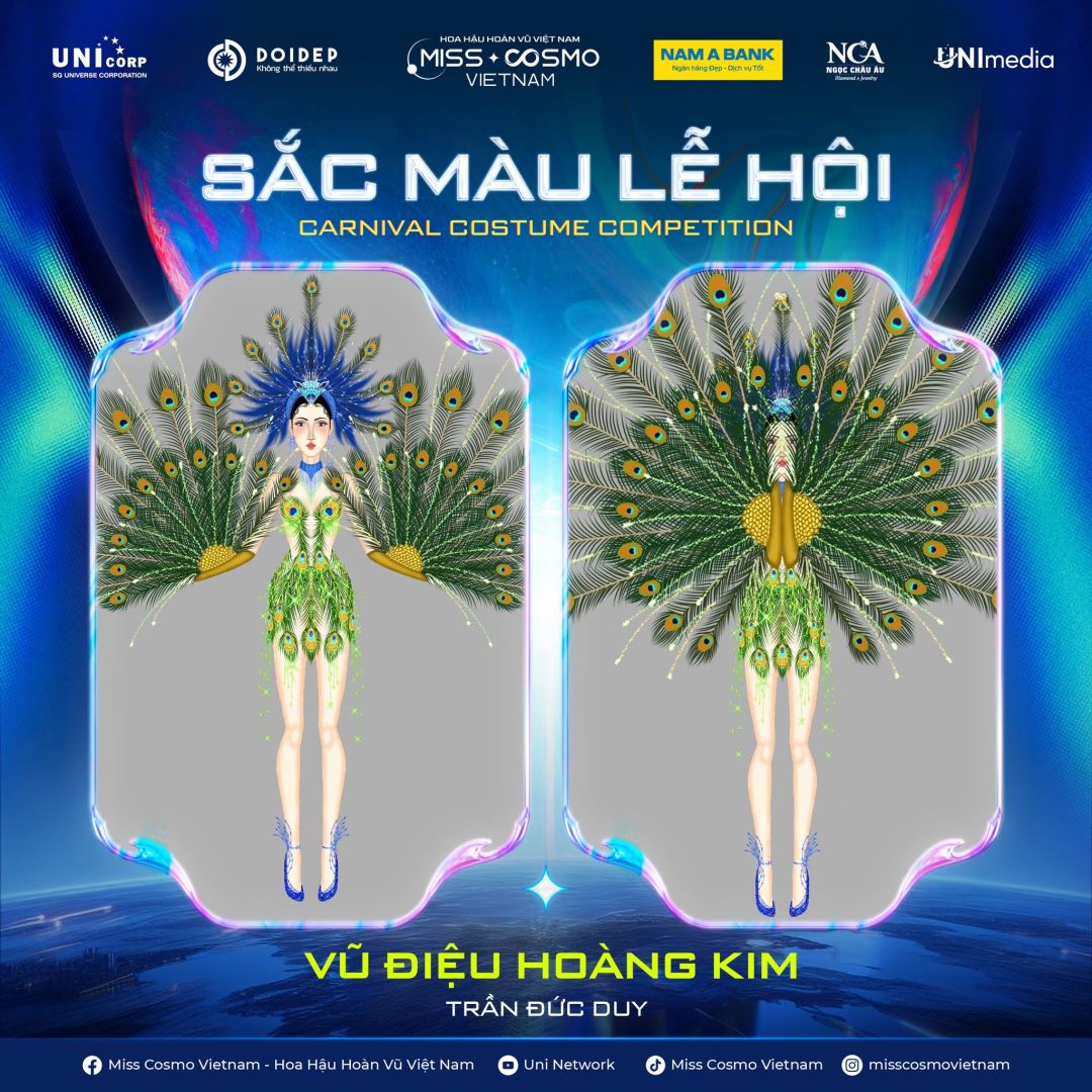 DOANH NHÂN - HOA HẬU HOÀNG THANH NGA, NTK BRIAN VÕ, NTK NGUYỄN MINH CÔNG NGỒI “GHẾ NÓNG” TÌM RA TOP 45 CARNIVAL COSTUME