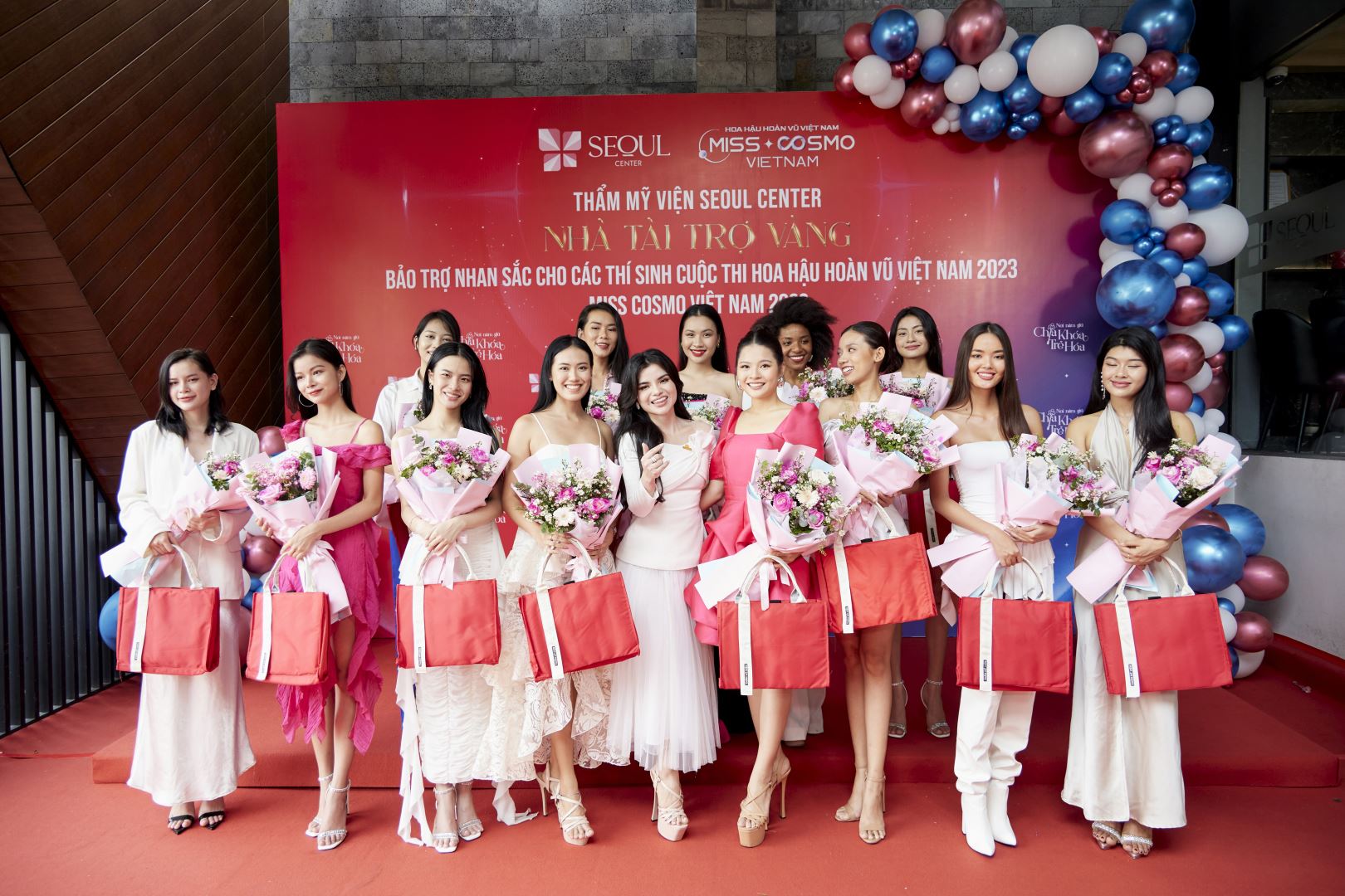 THEO CHÂN THÍ SINH HOA HẬU HOÀN VŨ VIỆT NAM - MISS COSMO VIETNAM 2023 TRẢI NGHIỆM HÀNH TRÌNH SẮC ĐẸP TẠI CÁC THƯƠNG HIỆU NỔI TIẾNG