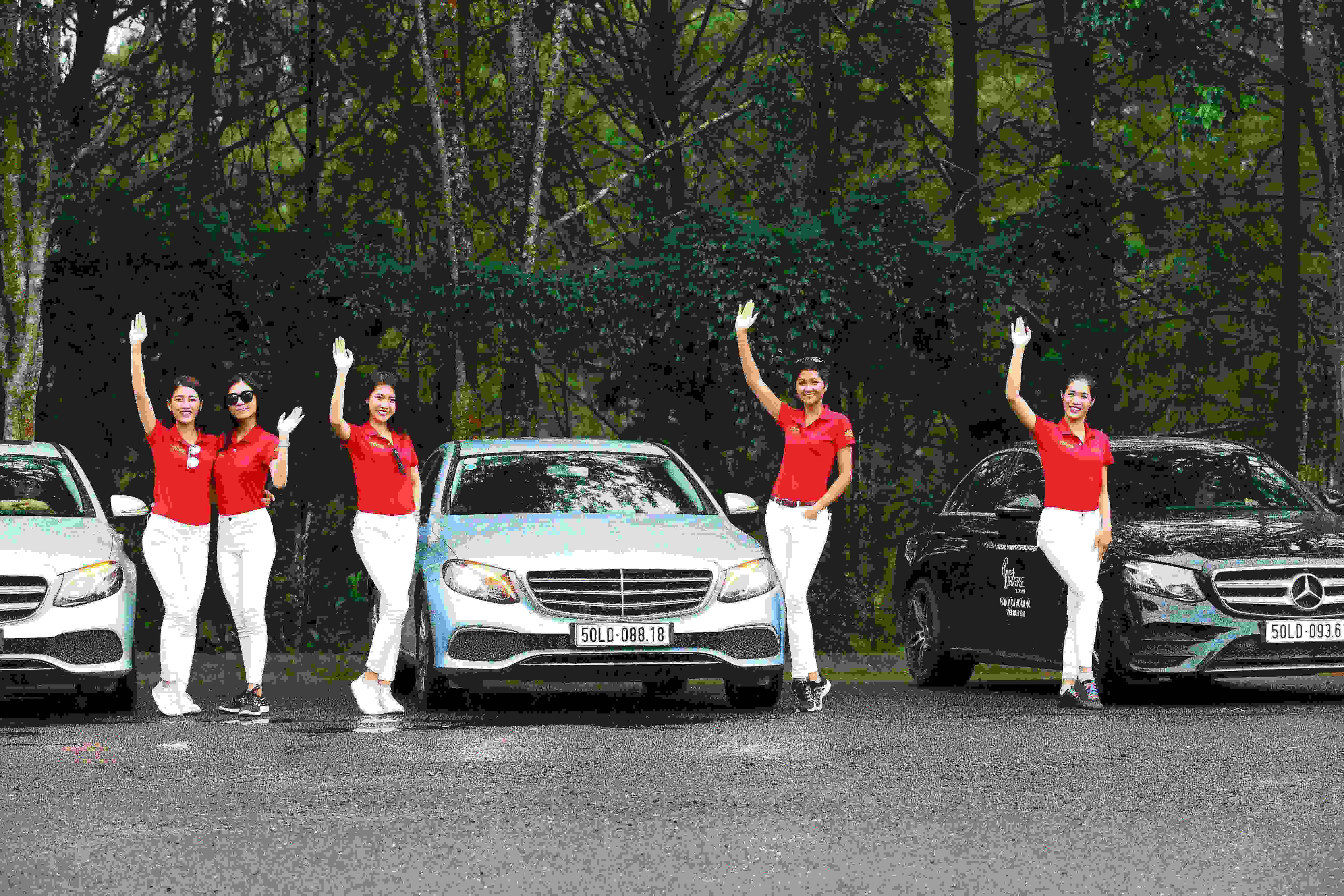 Mercedes đồng hành cùng Hoa hậu Hoàn vũ Việt Nam trên những chuyến đi