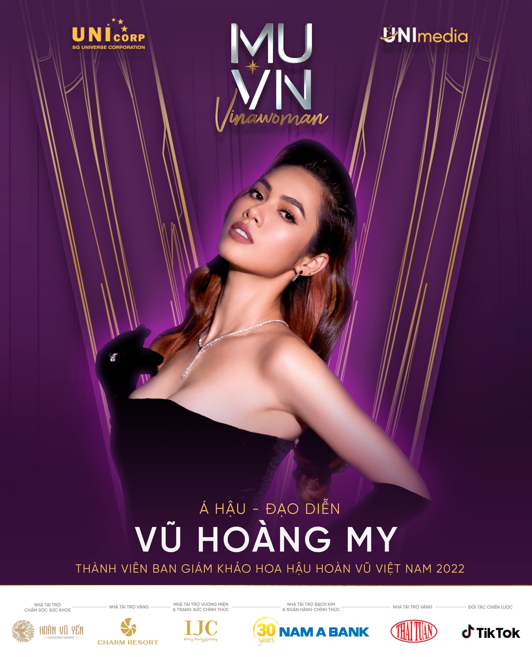 Á HẬU, ĐẠO DIỄN VŨ HOÀNG MY - THÀNH VIÊN BAN GIÁM KHẢO