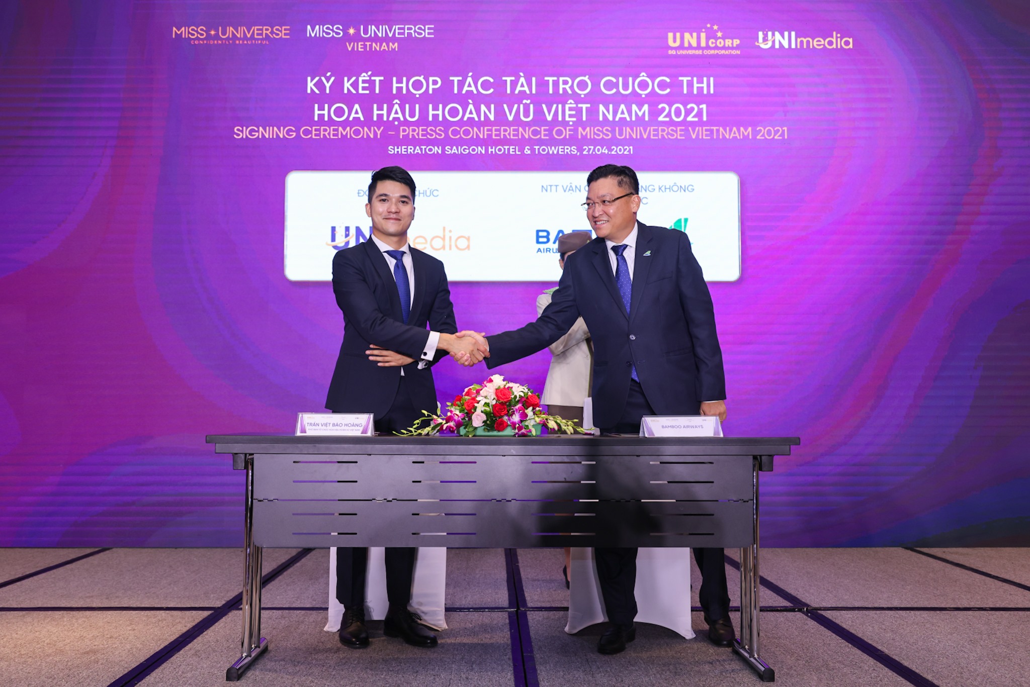 Bamboo Airways tài trợ vận chuyển chính thức cho cuộc thi Hoa hậu Hoàn vũ Việt Nam 2021