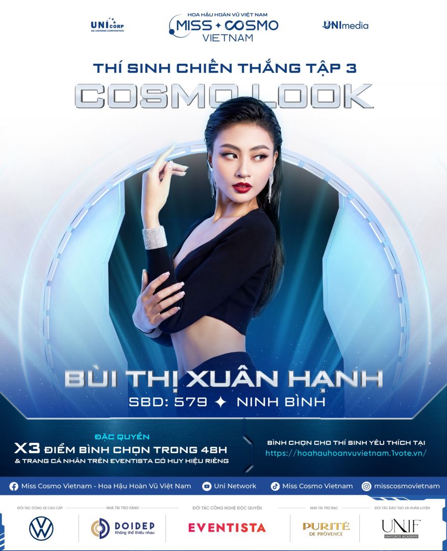 BÙI THỊ XUÂN HẠNH (SBD 579) CHIẾN THẮNG TẬP 3 TÔI LÀ HOA HẬU HOÀN VŨ VIỆT NAM